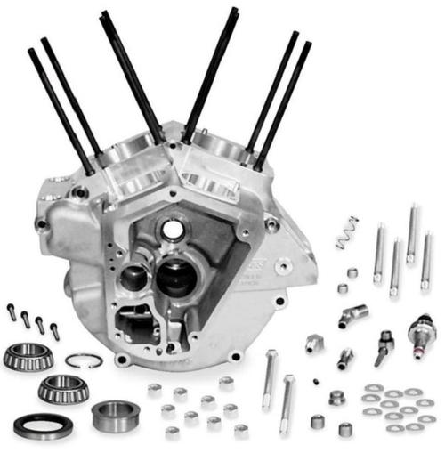S&S Cycle Crankcase For 92-99 BT, Stock Bore Motorcycle Street - 31-0055