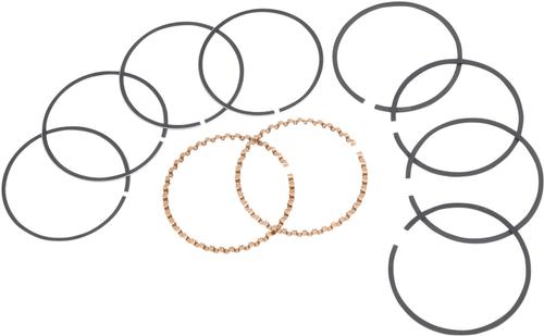 S&S Cycle Piston Ring Set For Standard Pistons Moly Faced Motorcycle Street - 94-1400X