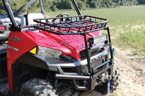 Seizmik Black Polaris Ranger Pro-Fit Front Hood Rack ATV - UTV - 08071