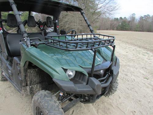 Seizmik Black Yamaha Viking Front Hood Rack ATV - UTV - 08073