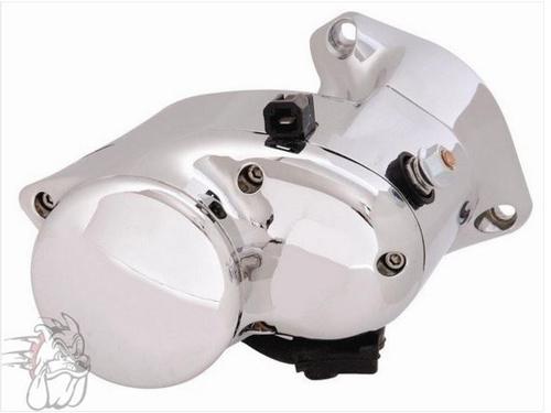 Spyke Stealth Starter, 1.4kw For 94-06 BT Polished Motorcycle Street - 404155
