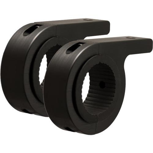 Vision X Black 2" Tube Frame Mounting Clamps (Pair) ATV - UTV - XIL-C200