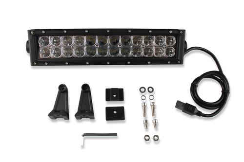 Bright Earth 15" LED Straight Double Row Light Bar With Chrome Reflector ATV - UTV - LB12-BEL