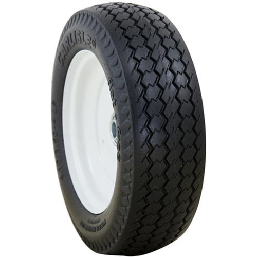 Carlisle Turf Tread Flat Free Solid Wheel/Tire Assemblies