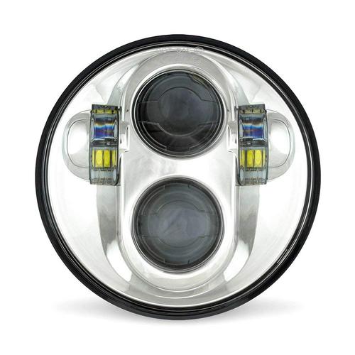 Cyron Urban Integrated LED 5.75" 40w Chrome Headlight Motorcycle Street - ABIG5-A6KC