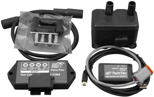 Daytona Twin Tec Model TC88A Ignition Kit With Coils And Wires Motorcycle Street - 3088