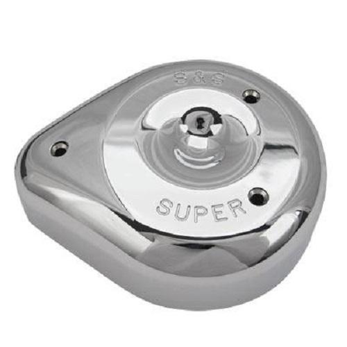 S&S Cycle Teardrop Air Cleaner Cover - Chrome Motorcycle Street - 17-0378