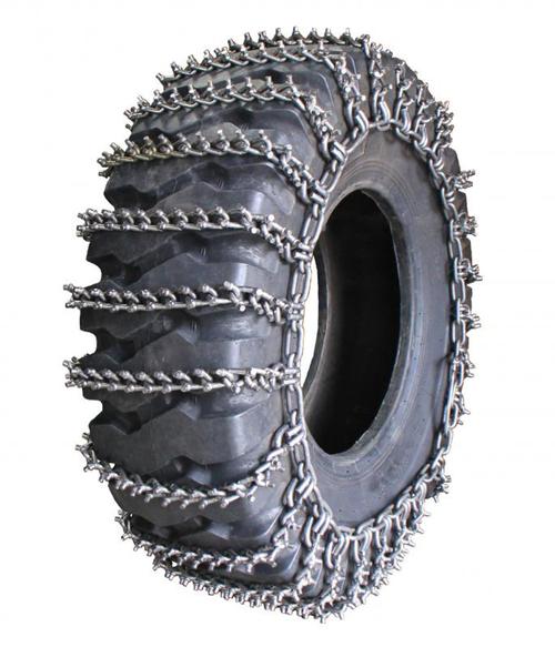 Nordic Studded 2 Link Alloy 16.00-25 Grader Tire Chains