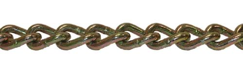 Bulk Premium Twist Link Alloy Cross Chain 7/0 1 Foot - 33312