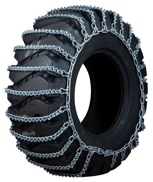 2 Link V-Bar Twist Link Ladder 10mm 375/75-20 Grader Tire Chains