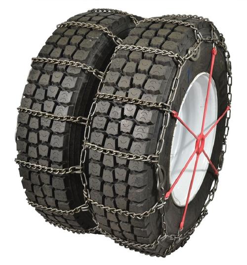 Light Weight Highway Alloy Dual 11-24.5 Truck Tire Chains
