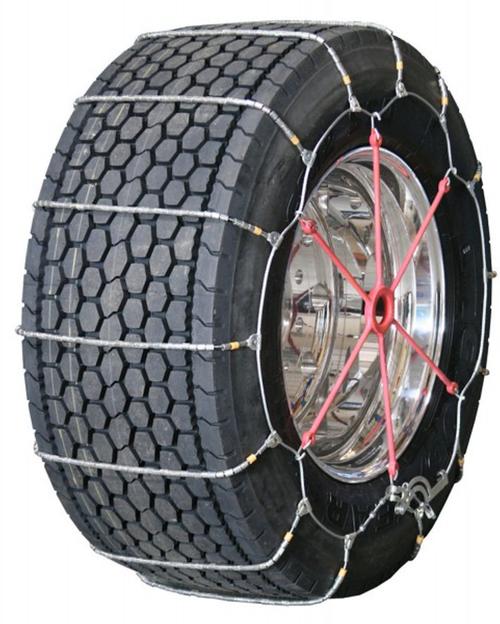 Wide Base (Super Single) King Cobra Cable 445/55-22.5 Truck Tire Chains