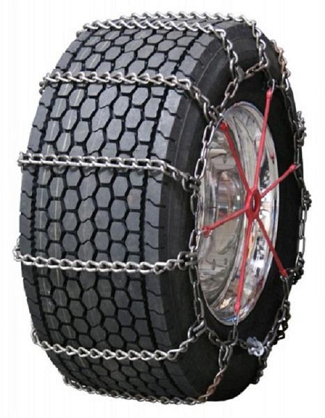 Wide Base (Super Single) Non-Cam 12-22.5 Truck Tire Chains
