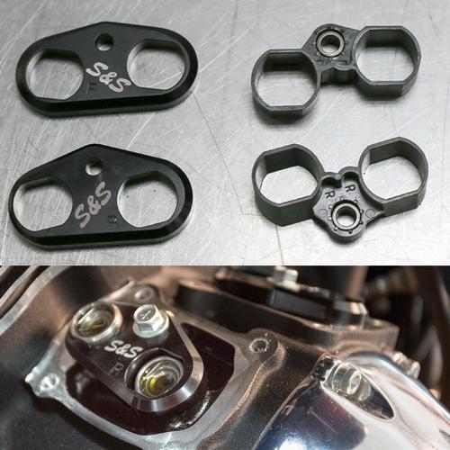 S&S Cycle Tappet Cuffs For 2017-2018 M8 Engines Motorcycle Street - 330-0655