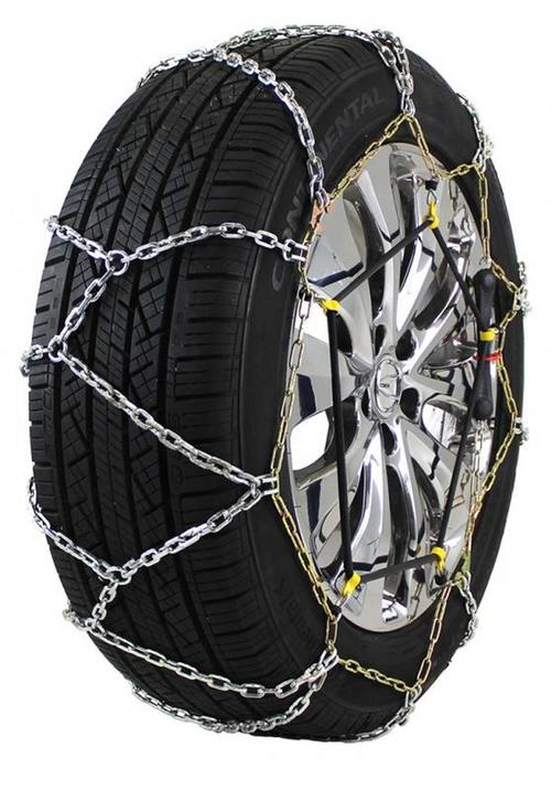 Diamond Back Light (Rubber Adjuster Style) 255/75-16 Truck Tire Chains (SAE Class: S)
