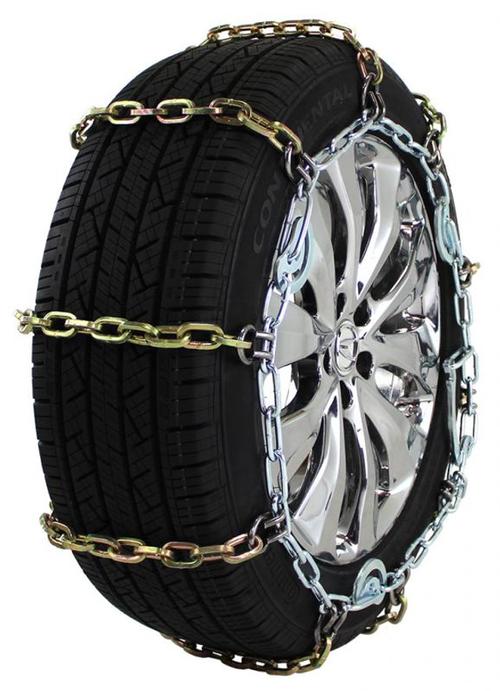 HD Square Alloy Highway Single Cam 295/45-18 Truck Tire Chains