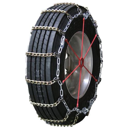 Twisted Square Link Alloy Highway Single Cam 335/80-20 Truck Tire Chains