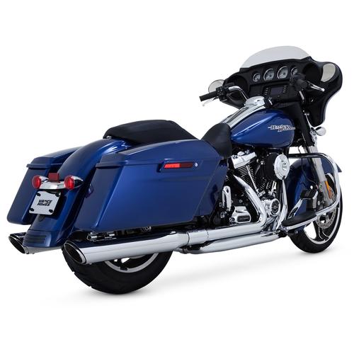 Vance & Hines Chrome Dresser Dual Header System Motorcycle Street - 17651