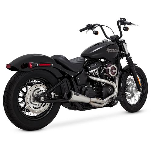 Vance & Hines Upsweep 2 Into 1 Stainless Steel Exhaust Motorcycle Street - 27623