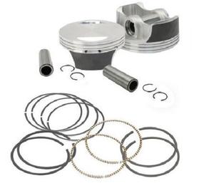 S&S Cycle Forged Piston Kit For 106CI. Cylinder Kit - Standard Bore 3.927in. - .010in. Oversized Motorcycle Street - 106-4416