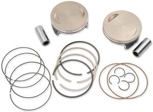 S&S Cycle Forged Piston Kit For 111/117/124ci. Motor - Stnd Bore 4.125in. - .020in. Over Motorcycle Street - 106-3964A
