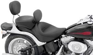 Mustang Vintage Wide Solo Seat With Removable Backrest Motorcycle Street - 79530
