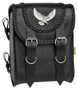 Willie & Max Black Magic Sissy Bar Bag Motorcycle Street - 58411-00