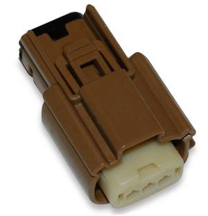 Namz Molex Mx 150 Female Connector - 3-pin - Brown Connectors - NM-33471-0303