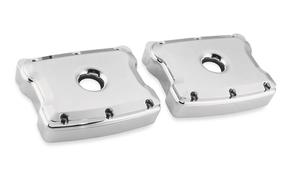 S&S Cycle Chrome Die-cast Rocker Kit Motorcycle Street - 90-4110
