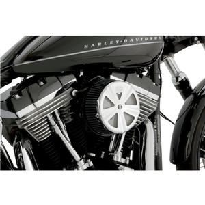Vance & Hines Vo2 Air Filter Cover - Skullcap Crown - Chrome Motorcycle Street - 71017