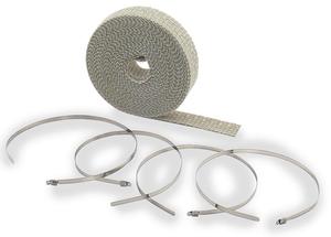 ACCEL High-Temp Exhaust Wrap Kit - Tan - 2in. X 25ft. Motorcycle Street - 2002TA