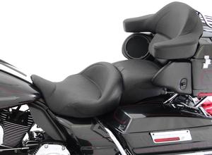Mustang Super Touring One-Piece Vintage Seat With Receiver Motorcycle Street - 79538
