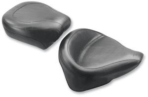 Mustang Vintage Wide Solo Seat - Smooth Motorcycle Street - 76181