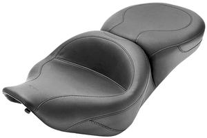 Mustang 1-Piece Ultra Touring Seat - Smooth Style - No Studs Motorcycle Street - 75464