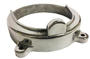 American Prime Polished Alternator Shroud For 1970 To 2006 Big Twin With Open Primary (Except 2006) Motorcycle Street - 2014-0002