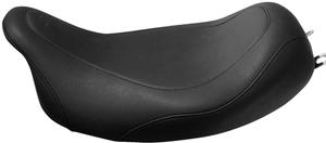 Mustang Wide Tripper Solo Seat - Smooth - Black Motorcycle Street - 76700
