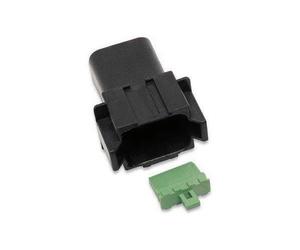 Namz Deutsch Receptacle - 8-Pin - Black Motorcycle Street - DR-8B