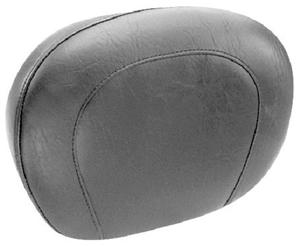 Mustang Passenger Backrest Pad - Smooth - 14in Motorcycle Street - 76572
