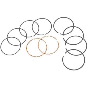 S&S Cycle Replacement 3-5/8in. Bore Piston Rings For S&S Pistons - .010in. Oversized (.059in. Top Ring) Motorcycle Street - 94-1211X