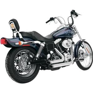 Vance & Hines Shortshots Staggered Exhaust System - Chrome Motorcycle Street - 17213