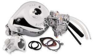 S&S Cycle Shorty Super E Carburetor Kit - Twin Cam Engines Motorcycle Street - 11-0450