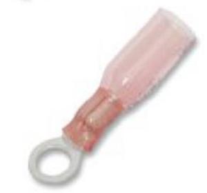 Namz Heat Shrink Ring Terminal For 18-22 Gauge Wire(#10) Connectors - NIS-19164-0003