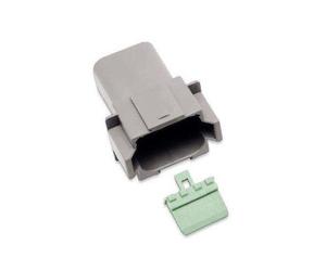 Namz Deutsch Receptacle - 8-Pin - Gray Motorcycle Street - DR-8G