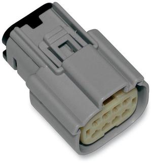 Namz Molex MX 150 Male Connector - 8-Pin - Gray Motorcycle Street - NM-33472-0802