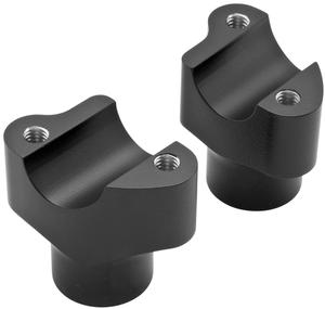 Wild 1 Chubby Risers - 1.5in High - Black Motorcycle Street - WO525B