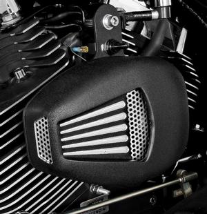 JIMS Forceflow Cylinder Head Cooler - Black Motorcycle Street - 5401