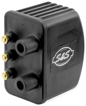 S&S Cycle Intelligent Spark Technology Ignition System Ignition Coil - High Output Single Fire Motorcycle Street - 55-1571