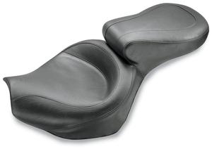Mustang Wide Touring One-Piece Seat - Vintage Motorcycle Street - 75018