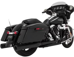 Vance & Hines 4in. Eliminator 400 Slip-On - Black Motorcycle Street - 46703