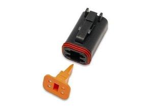 Namz Deutsch Plug - 4-socket - Black Motorcycle Street - DP-4B